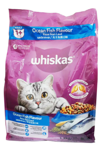 Ảnh của Thức ăn cho mèo vị cá biển Whiskas Adult Ocean Fish